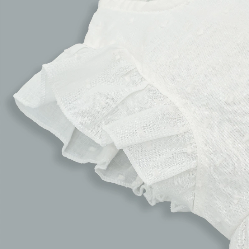 Bộ sát nách bé gái Ualarogo UR3851 màu nâu 5