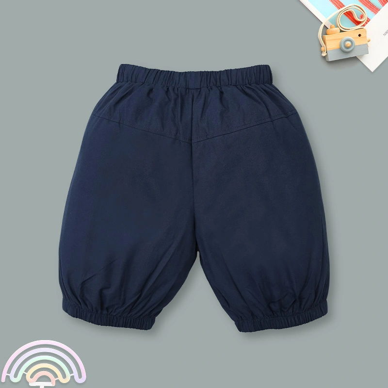 Bộ sát nách bé trai Ponykids quần bom màu vàng - nâu 28