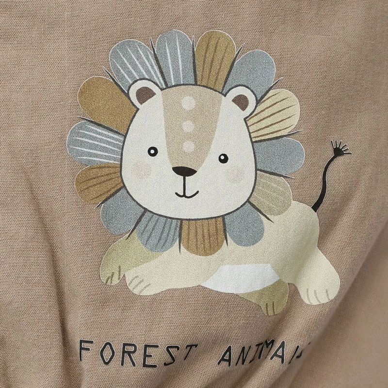 Bộ sát nách bé trai Ponykids quần bom màu vàng - nâu 15