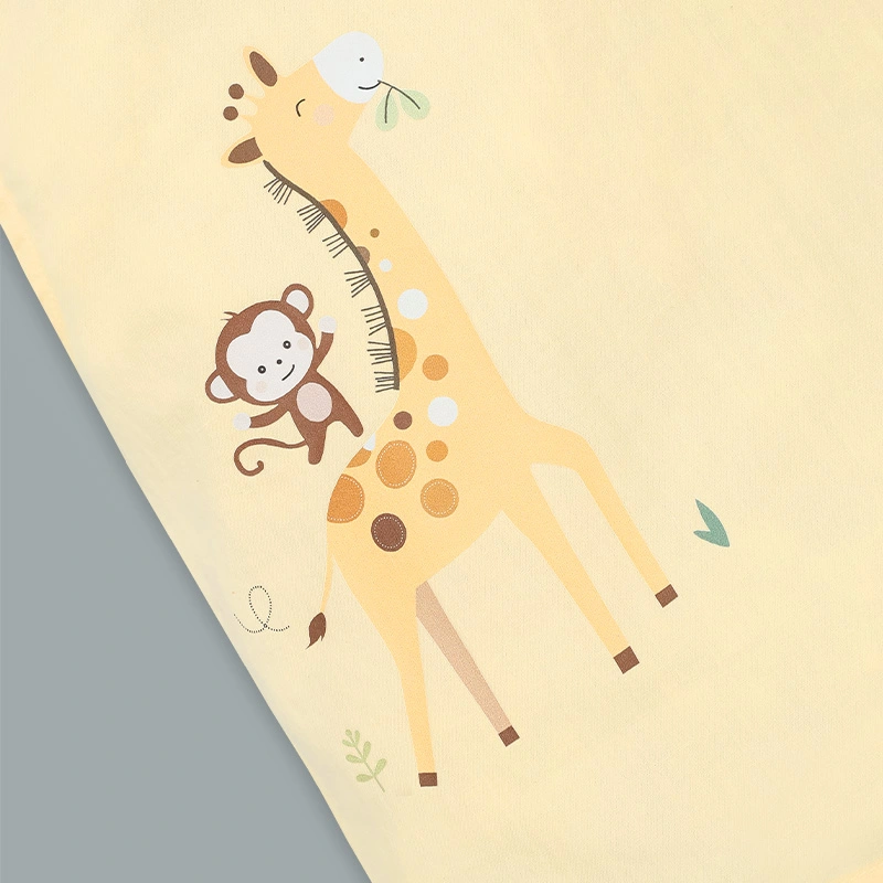 Bộ sát nách bé trai Ponykids quần bom màu vàng - nâu 7