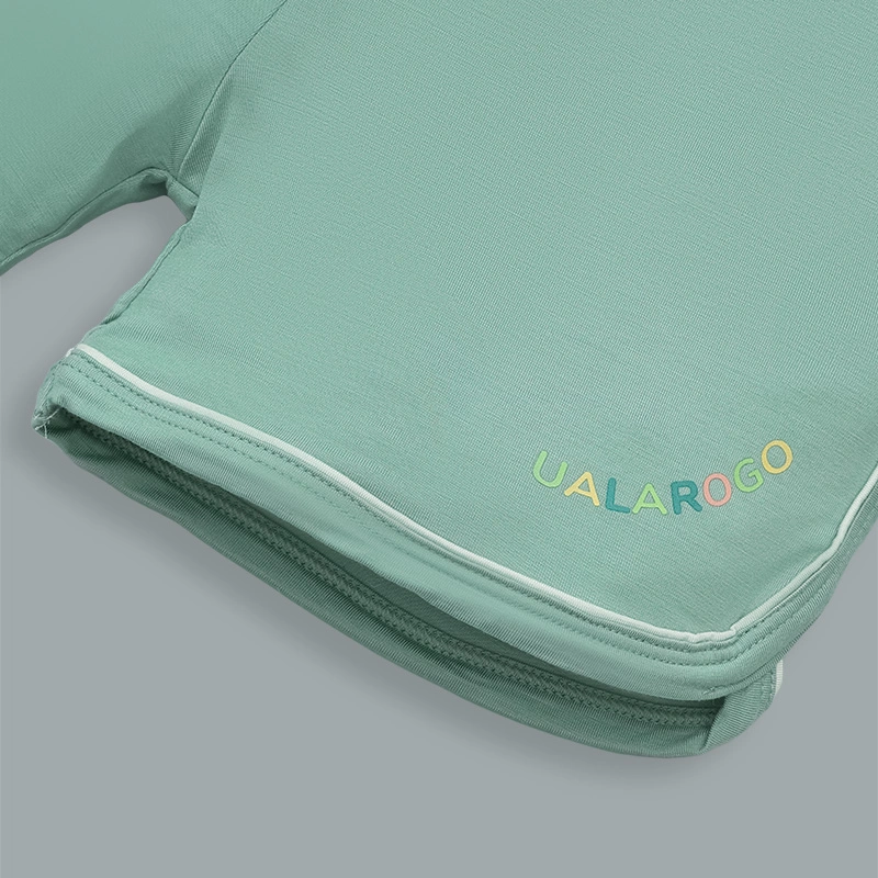 Bộ sát nách bé trai Ualarogo UR2192 màu be 36