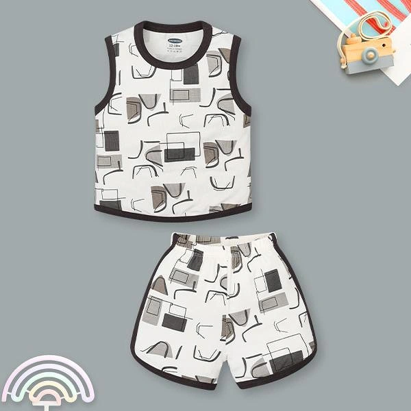 Bộ bé trai Ualarogo petit nâu