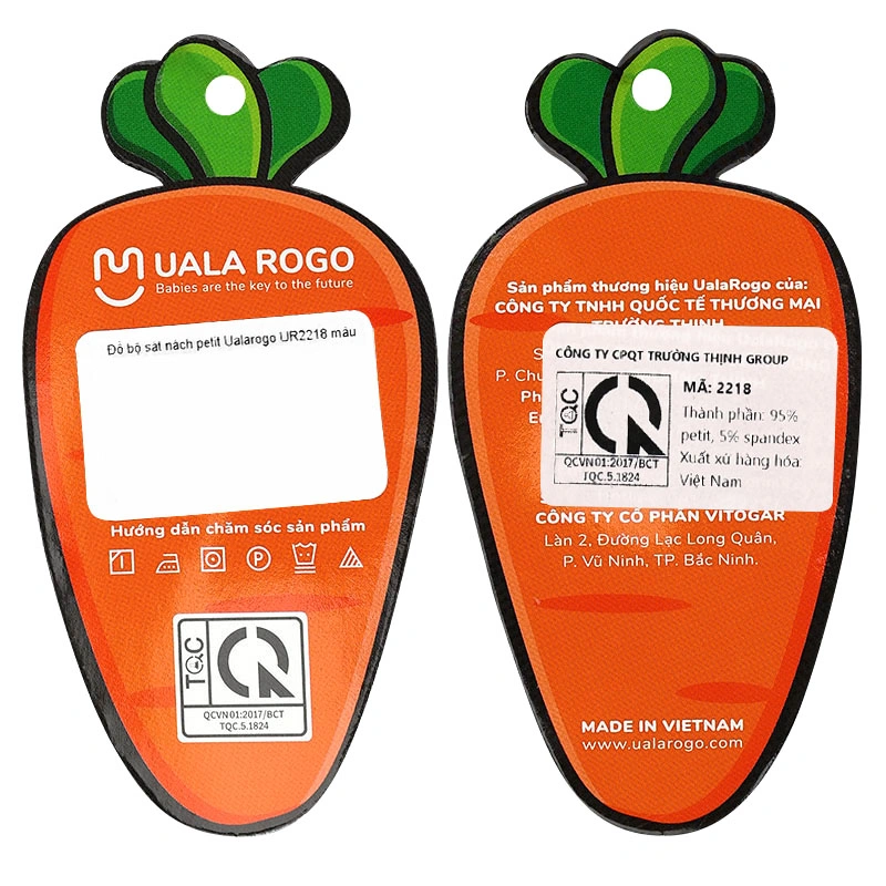 Bộ sát nách bé trai Ualarogo UR2218 màu xanh 10