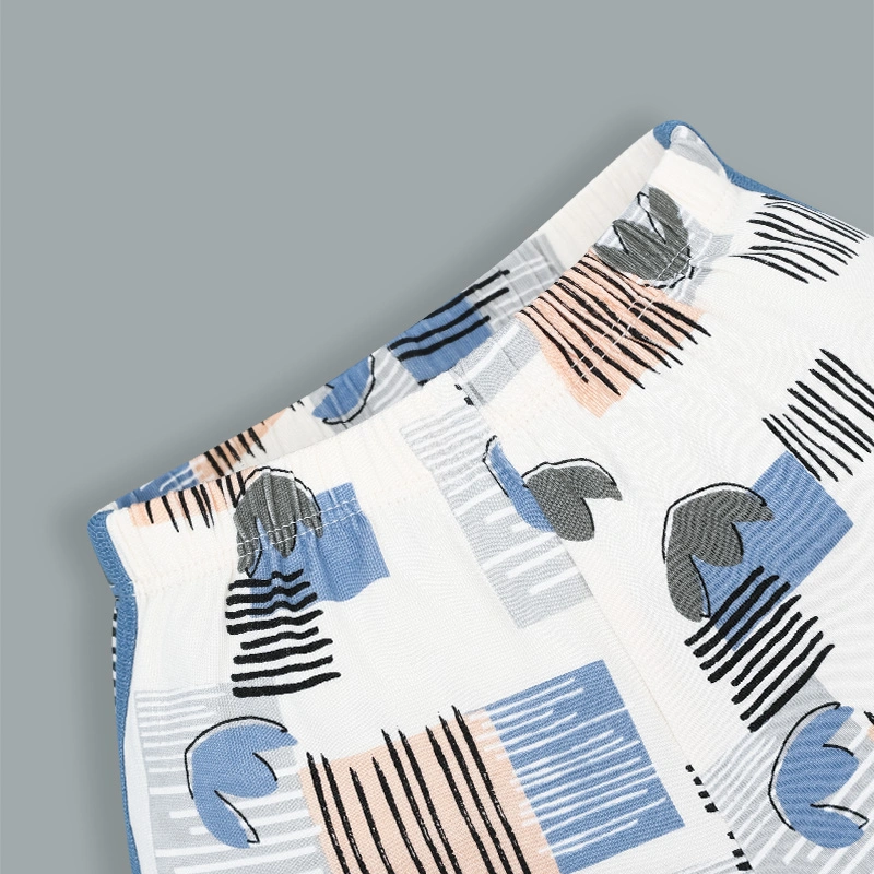 Bộ sát nách bé trai Ualarogo UR2218 màu xanh 7