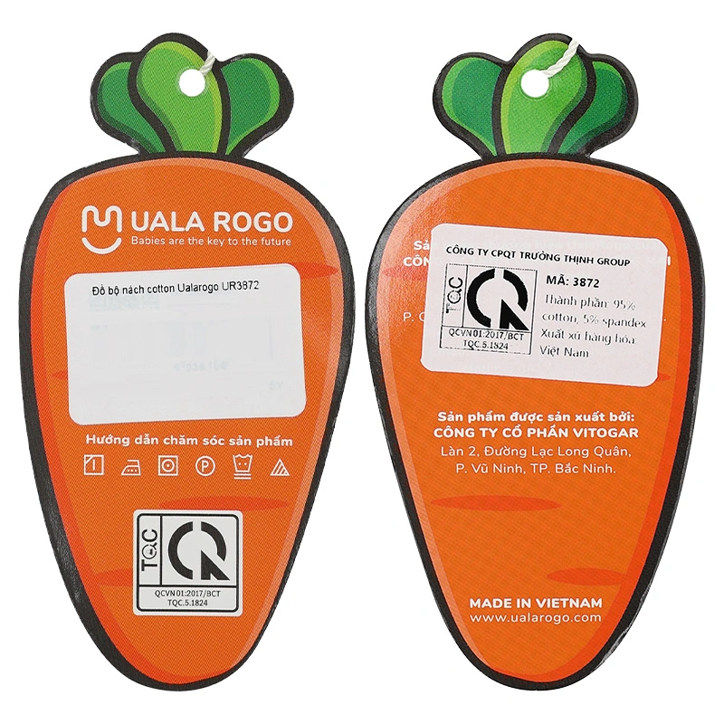 Bộ sát nách bé trai Ualarogo UR3872 màu xám 12