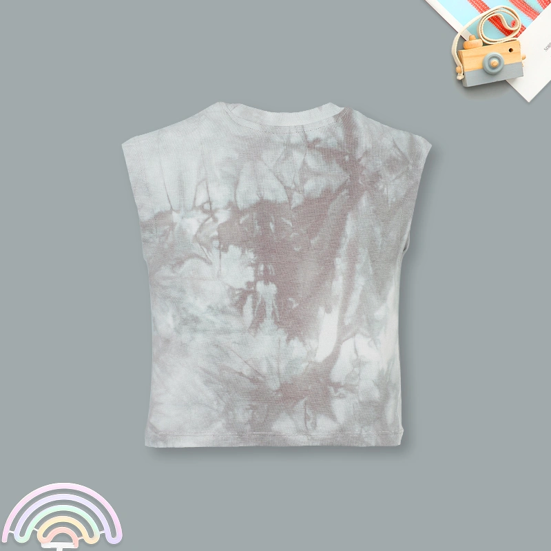 Bộ sát nách bé trai Ualarogo UR3872 màu xám 3