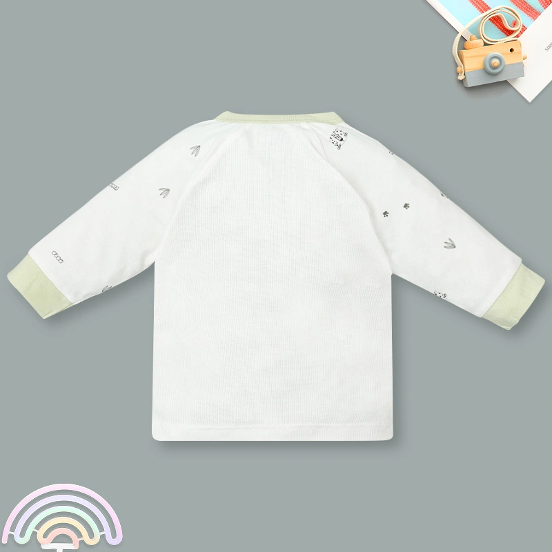 Bộ tay dài cài chéo Ualarogo UR028 hình kẻ ngang 17