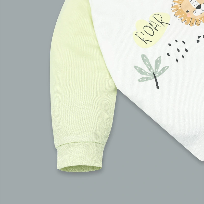 Bộ tay dài cài chéo Ualarogo UR028 hình kẻ ngang 33