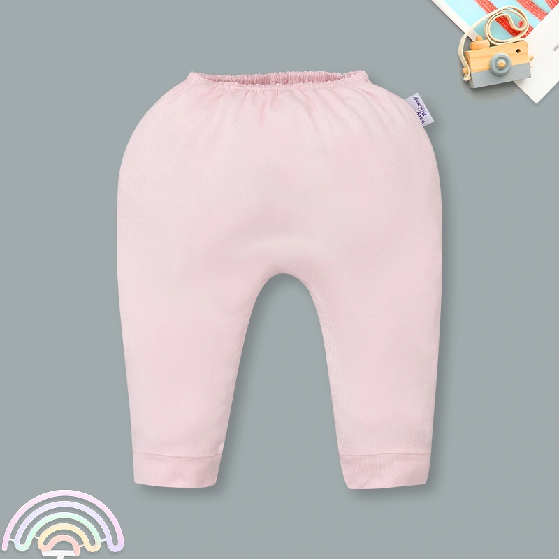 Bộ tay dài cài lệch phối BabyMommy 411025 màu hồng 8
