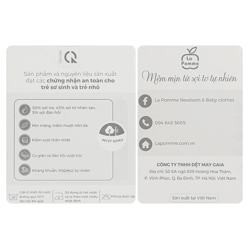 Bộ tay dài La Pomme vũ trụ vui nhộn màu vàng 26