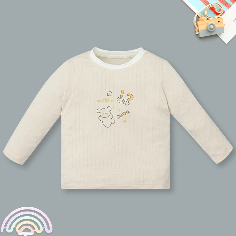 Bộ tay dài La Pomme vũ trụ vui nhộn màu vàng 17