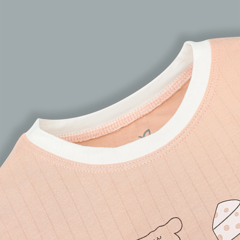 Bộ tay dài La Pomme vũ trụ vui nhộn màu vàng 33