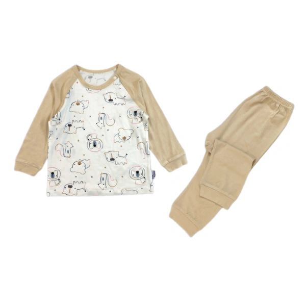 Bộ tay dài unisex BabyMommy visco be