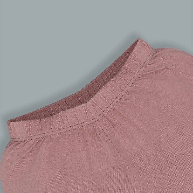 Bộ tay ngắn bé gái hình thỏ Ualarogo UR2190 màu hồng 11