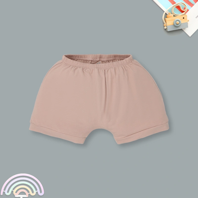 Bộ tay ngắn bé trai La Pomme vườn nhỏ thân yêu màu nâu 9