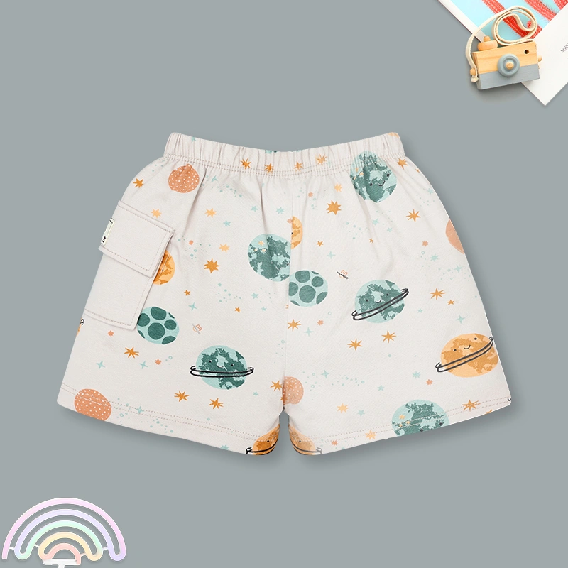 Bộ tay ngắn bé trai Ualarogo UR3871 màu nâu 9