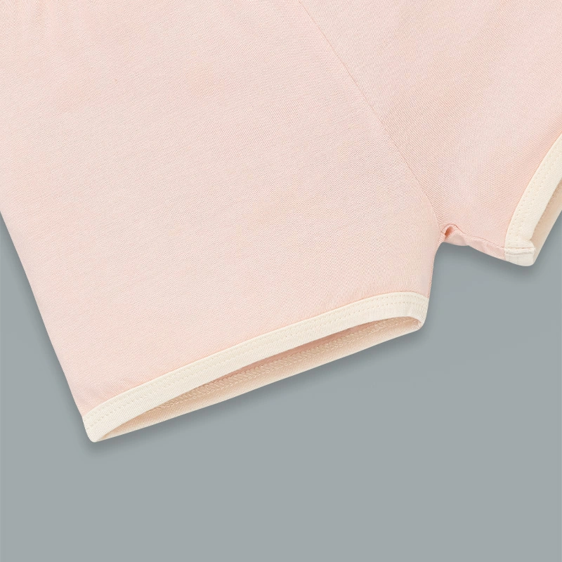 Bộ tay ngắn La Pomme người bạn puppy màu vàng kem 23