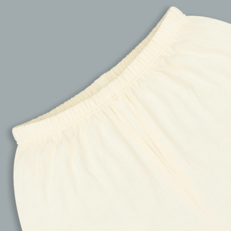 Bộ tay ngắn La Pomme người bạn puppy màu vàng kem 11