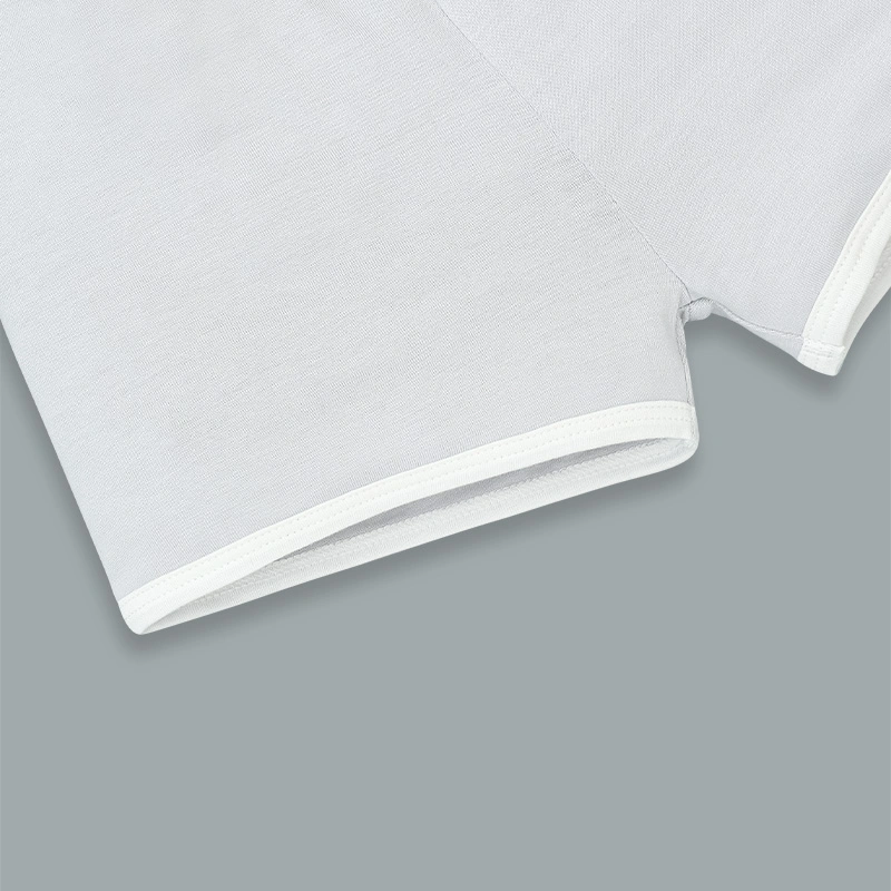 Bộ tay ngắn La Pomme người bạn puppy màu vàng kem 33