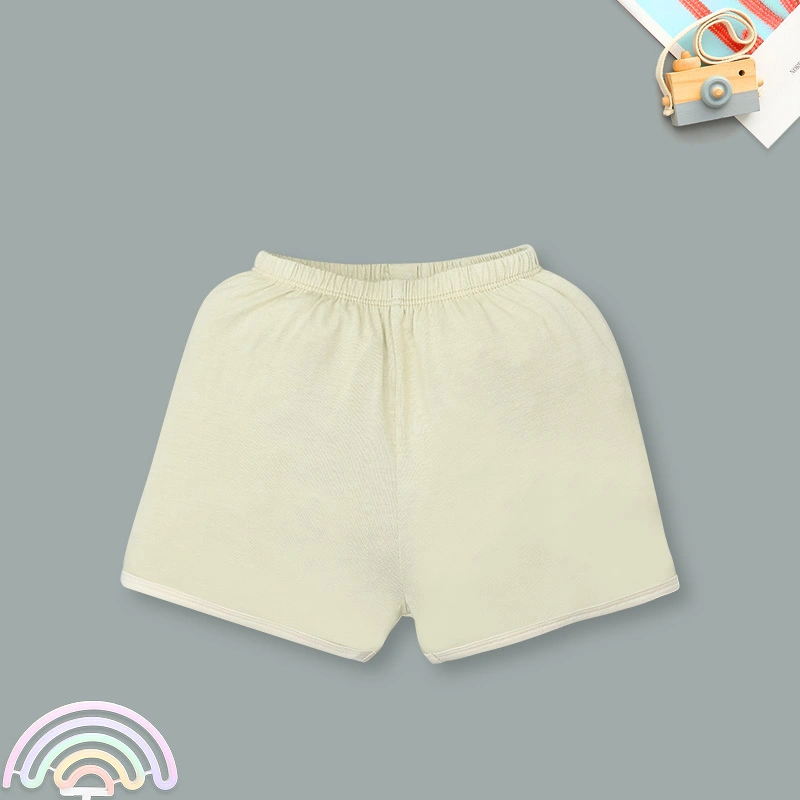 Bộ tay ngắn La Pomme người bạn puppy màu vàng kem 46