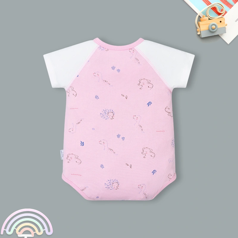 Bodysuit tay ngắn chip hoạ tiết BabyMommy 181025 màu hồng - Họa tiết ngẫu nhiên 2