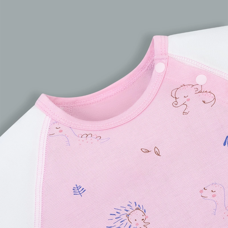 Bodysuit tay ngắn chip hoạ tiết BabyMommy 181025 màu hồng - Họa tiết ngẫu nhiên 3