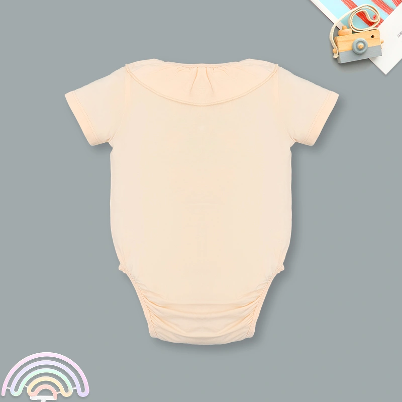 Bodysuit tay ngắn La Pomme giấc mơ mùa hè màu xanh 5