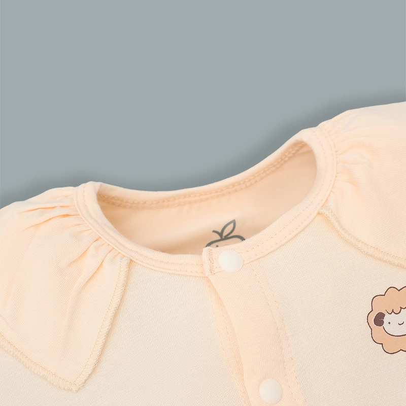 Bodysuit tay ngắn La Pomme giấc mơ mùa hè màu xanh 6