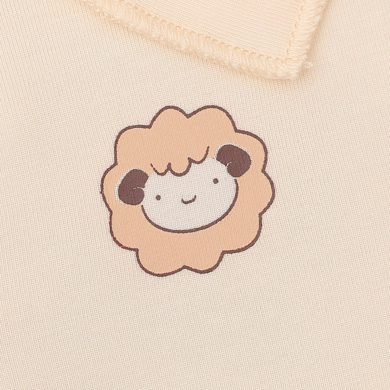 Bodysuit tay ngắn La Pomme giấc mơ mùa hè màu xanh 10