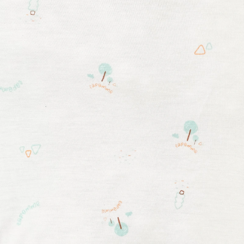 Bodysuit tay ngắn La Pomme mềm mịn đón con yêu màu hồng 11