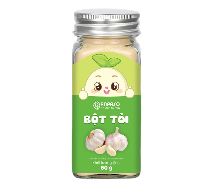 Bột tỏi Anpaso hũ 60g - Giao bao bì ngẫu nhiên