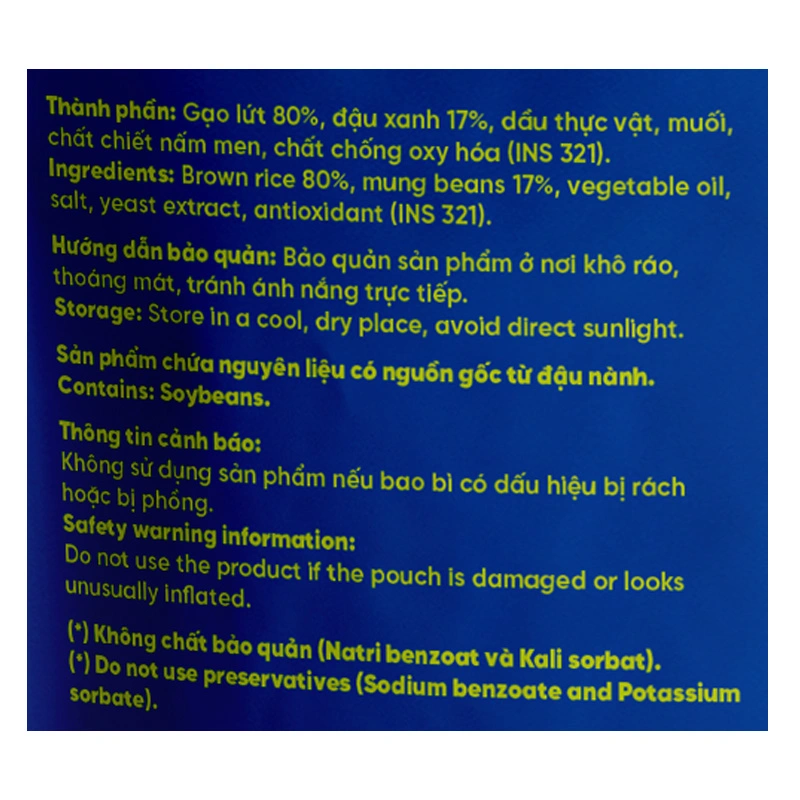 Cơm tươi AK RICE gạo lứt 150g (từ 3 tuổi) 3