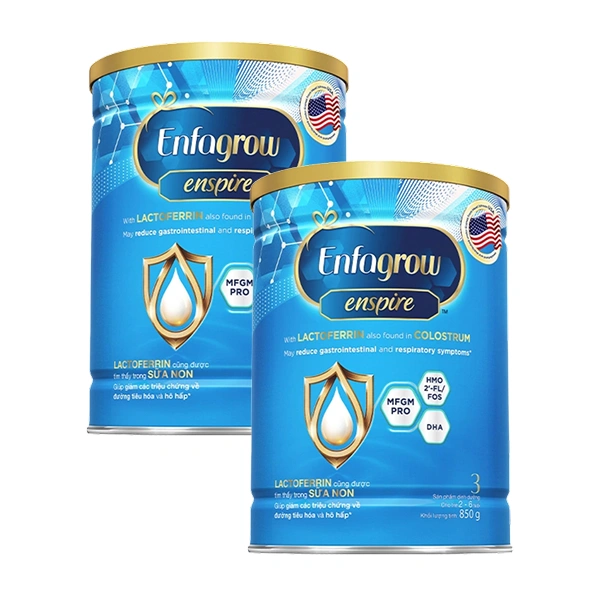 Combo 2 sữa bột Enfagrow Enspire số 3