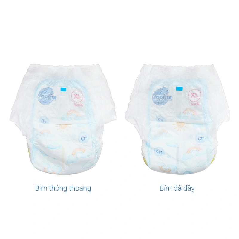Tã quần Molfix Oxy size XL 62 miếng (12 - 17 kg) 12