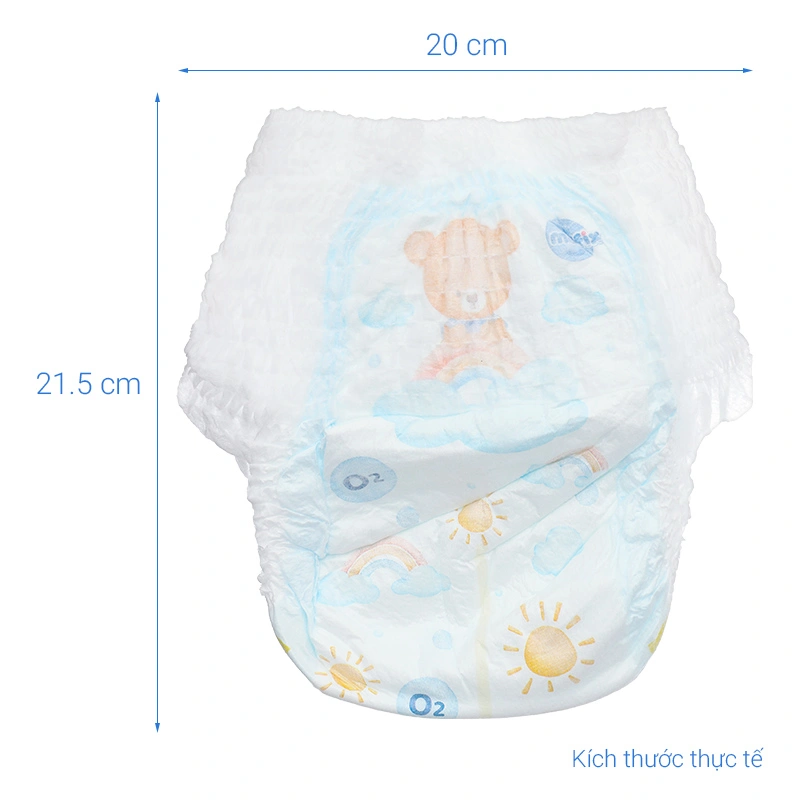 Tã quần Molfix Oxy size XL 62 miếng (12 - 17 kg) 7
