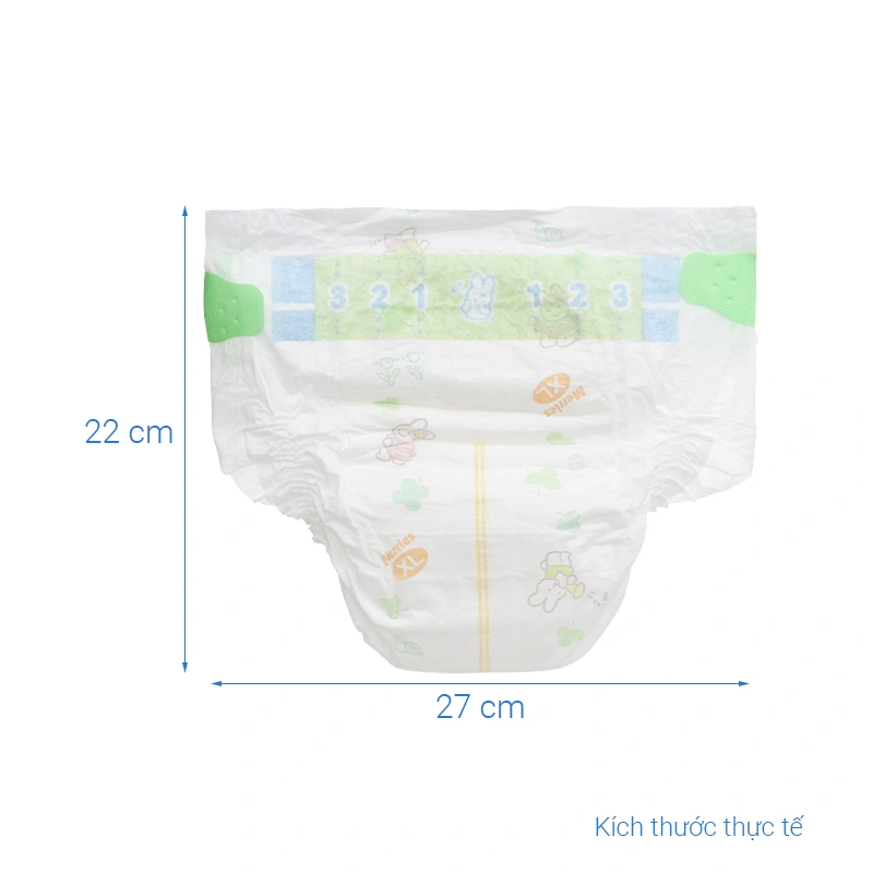 Tã dán Merries size XL 40 miếng (12 - 20 kg) - Mẫu mới 7