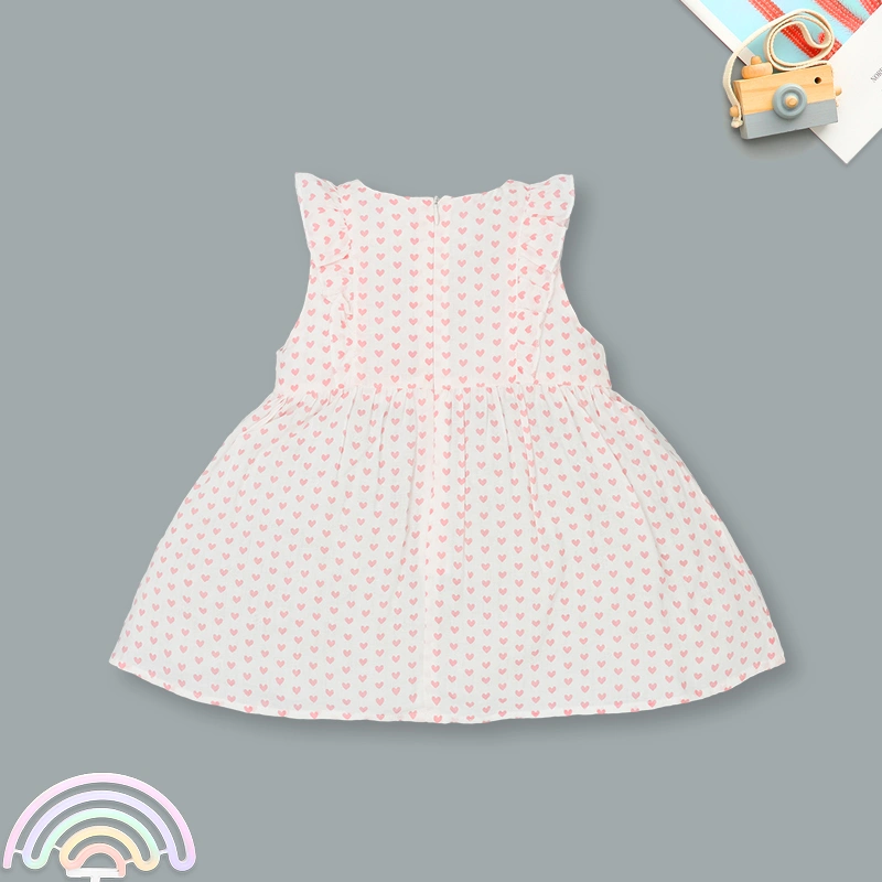 Đầm bé gái Rabity 950.105 màu hồng 2