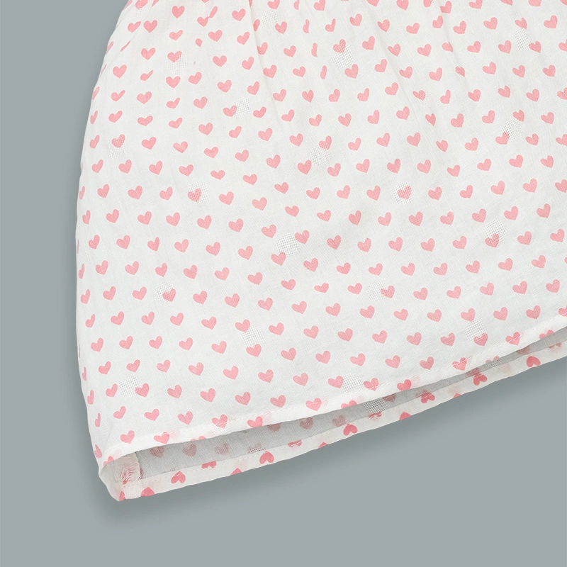 Đầm bé gái Rabity 950.105 màu hồng 5