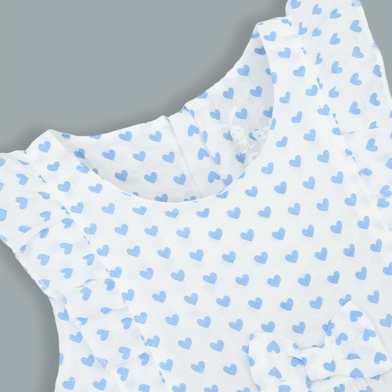 Đầm bé gái Rabity 950.105 màu hồng 11