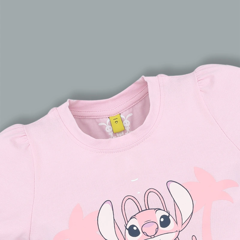 Đầm bé gái Rabity 550.106 màu hồng 3