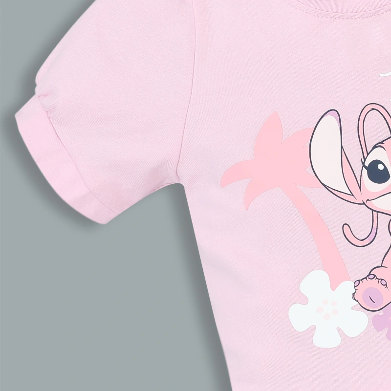 Đầm bé gái Rabity 550.106 màu hồng 4