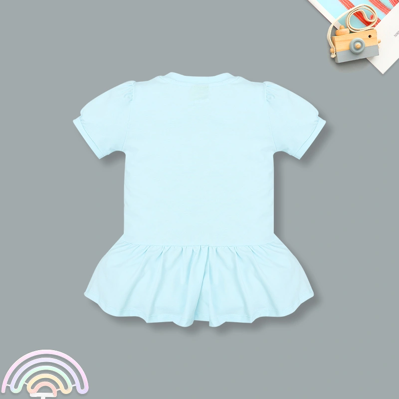 Đầm bé gái Rabity 550.106 màu hồng 10