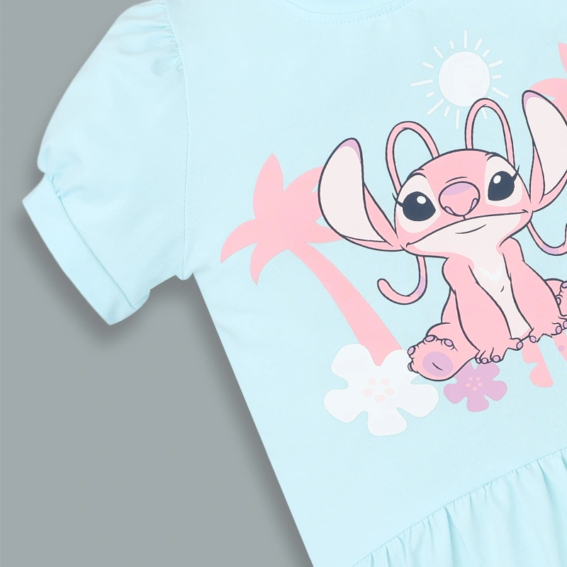 Đầm bé gái Rabity 550.106 màu hồng 12