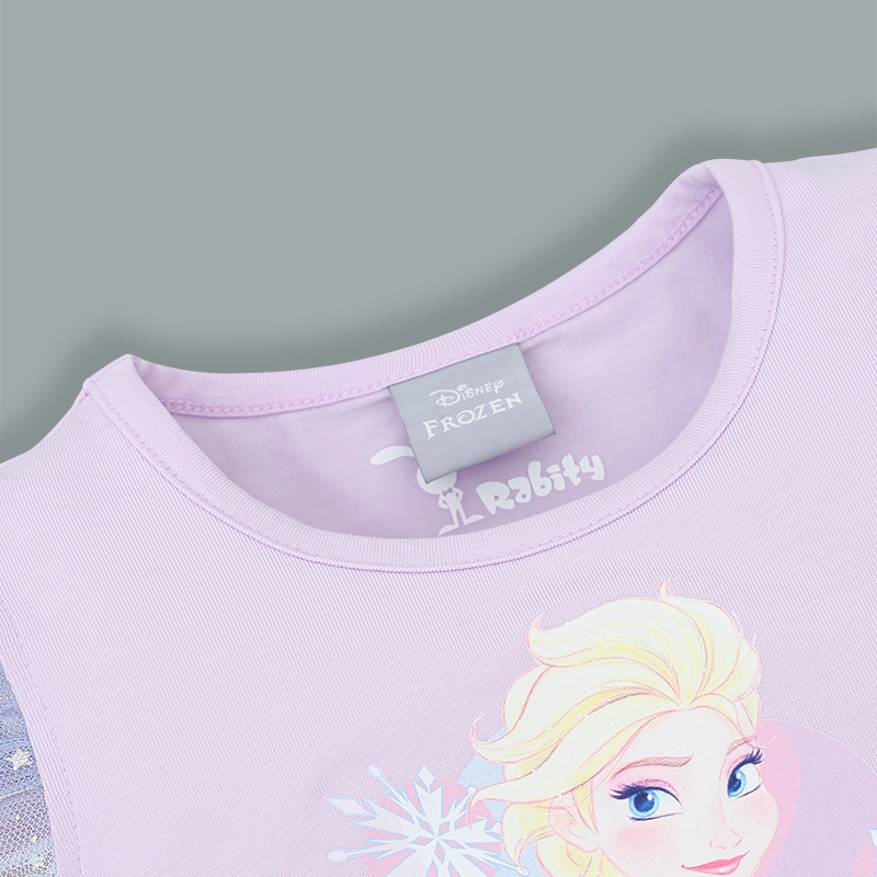 Đầm bé gái Rabity 550.117 màu tím nhạt 3