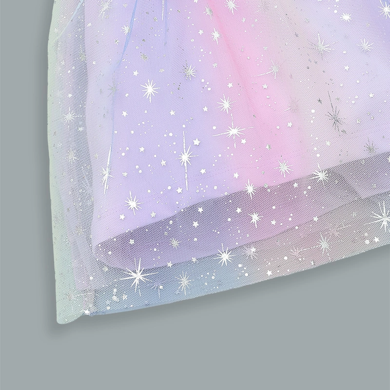 Đầm bé gái Rabity 550.117 màu tím nhạt 7