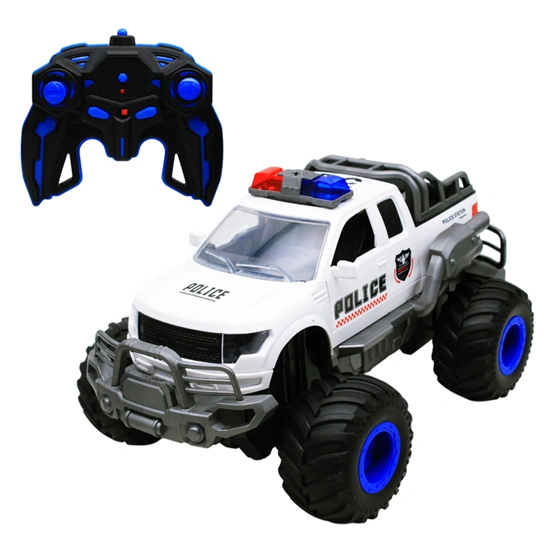 Đồ chơi điều khiển xe cảnh sát off-road phun sương VECTO VT2110A/WH 2