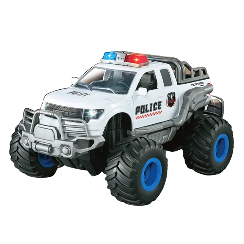Đồ chơi điều khiển xe cảnh sát off-road phun sương VECTO VT2110A/WH 6