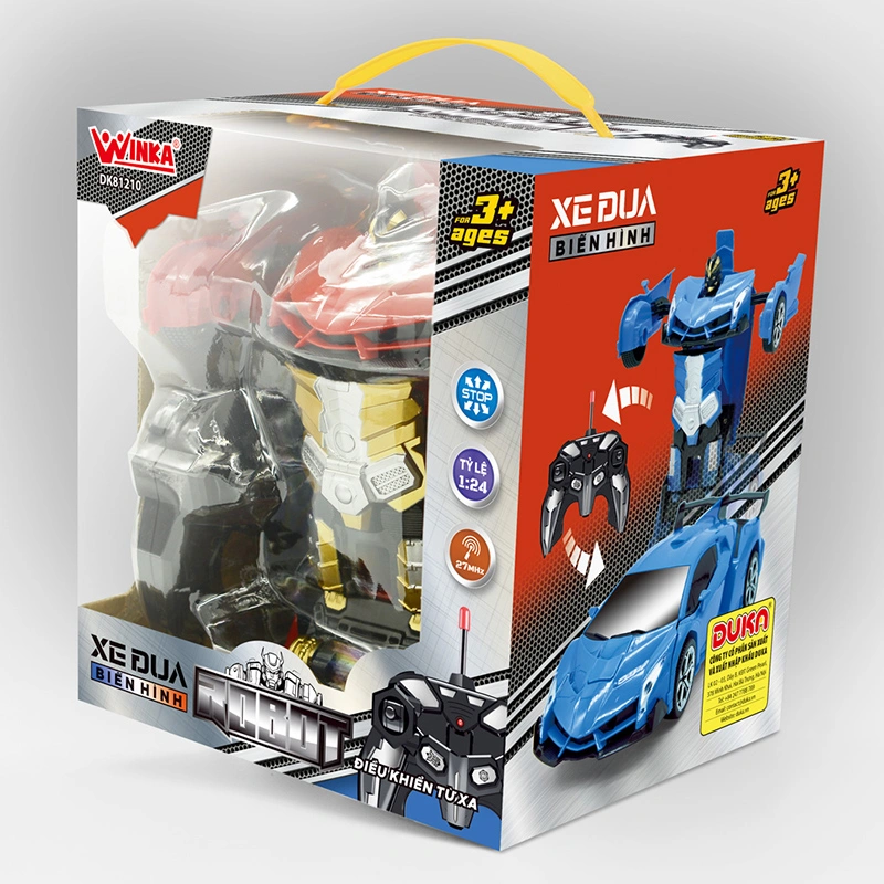 Đồ chơi điều khiển xe đua biến hình robot Winka DK81210 3