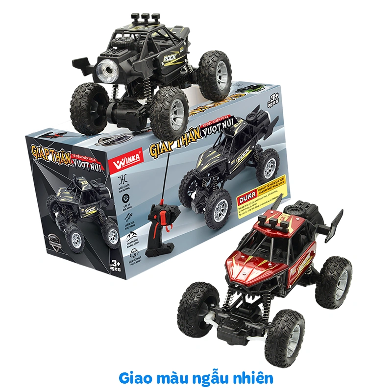Đồ chơi điều khiển xe giáp thần vượt núi Winka DK81196 - Giao màu ngẫu nhiên 2