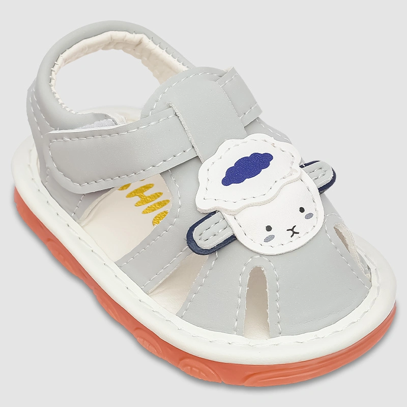 Giày tập đi cho bé Á Châu Avakids AC79 màu xám 2